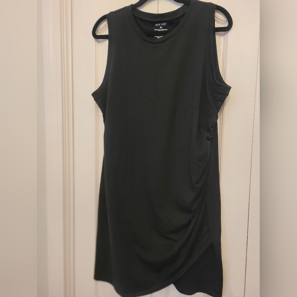Nine West Black Sleeveless Dress